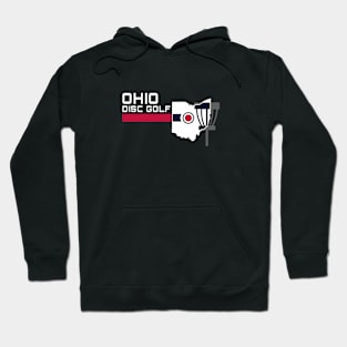 Ohio Disc Golf - Disc Line Dark Hoodie